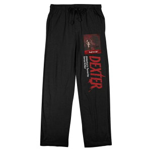 �A�j���L�����N�^�[ ���f�B�[�X �A���_�[�E�F�A �i�C�g�E�F�A �p���c Licensed Character Men's Dexter Americas Tonight's the Night Pajama Pants Black �u���b�N