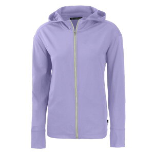 �J�b�^�[�A���h�o�b�N ���f�B�[�X �A�E�^�[ �W���P�b�g�E�u���]�� �p�[�J�[ Cutter & Buck Daybreak Eco Recycled Womens Full Zip Hoodie Hyacinth