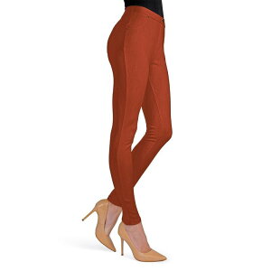 �����C ���f�B�[�X �{�g���X �J�W���A���p���c �R�b�g�� ���M���X MeMoi Lisse Chino Cotton Blend Leggings Rooibos Tea