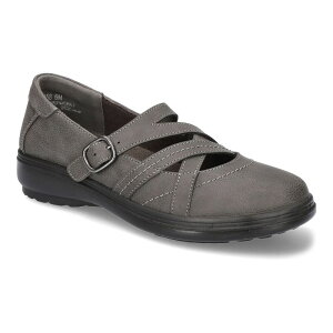 �C�[�W�[�X�g���[�g ���f�B�[�X �V���[�Y �T���_�� �A�V�����g���[ Wise by Easy Street Women's Asymmetrical Comfort Mary Janes Gray �O���[