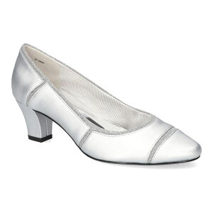 �C�[�W�[�X�g���[�g ���f�B�[�X �V���[�Y �p���v�X Easy Street Datia Women's Pumpsilver Satin �V���o�[