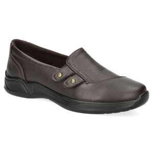 yz C[W[Xg[g fB[X T_ V[Y Easy Street Tune Women's Slip-On Comfort Flats Brown
