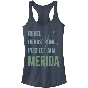 �f�B�Y�j�[ ���f�B�[�X �g�b�v�X T�V���c Juniors' Disney's Princess Merida Tank Top Indigo �C���f�B�S