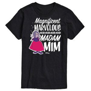 �f�B�Y�j�[ ���f�B�[�X �g�b�v�X T�V���c �O���t�B�b�N Disney'sword in the Stone Madamin Men's Magnificent Graphic Tee Black �u���b�N