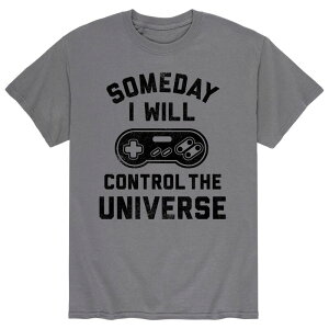 �A�j���L�����N�^�[ ���f�B�[�X �g�b�v�X T�V���c Licensed Character Men'someday I Will Control The Uni Tee Gray �O���[