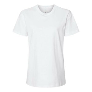�t���\ ���f�B�[�X �g�b�v�X T�V���c �R�b�g�� Floso Next Level Women ´ s Cotton Relaxed T-shirt White �z���C�g