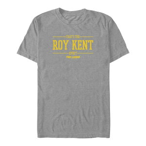 �A�j���L�����N�^�[ ���f�B�[�X �g�b�v�X T�V���c �O���t�B�b�N Licensed Character Men's Ted Lasso That's The Roy Kent Effect Graphic Tee Dark Heather Gray �O���[