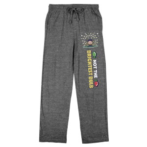 �A�j���L�����N�^�[ ���f�B�[�X �A���_�[�E�F�A �i�C�g�E�F�A �p���c Licensed Character Men's Nationalampoon's Christmas Vacationothe Brightest Bulb Pajama Pants Gray �O���[