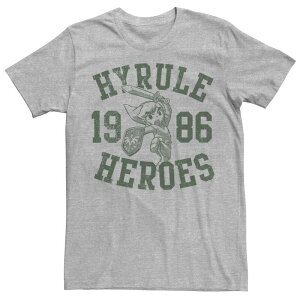 �A�j���L�����N�^�[ ���f�B�[�X �g�b�v�X T�V���c Licensed Character Men's Zelda Generic Heroes Tee Athletic Heather �w�U�[