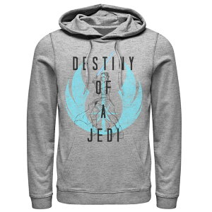�A�j���L�����N�^�[ ���f�B�[�X �g�b�v�X T�V���c �p�[�J�[ Licensed Character Men'star Wars: The Rise Of Skywalkerey Destiny Of A Jedi Hoodie Athletic Heather �w�U�[