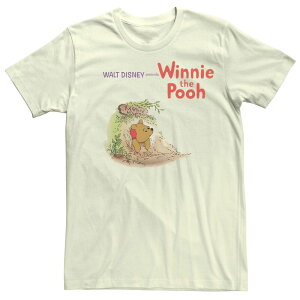 �f�B�Y�j�[ ���f�B�[�X �g�b�v�X T�V���c ���S Disney's Winnie The Pooh Men'stuck In Rabbit's Home Logo Tee Natural