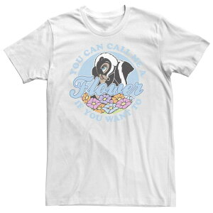 �f�B�Y�j�[ ���f�B�[�X �g�b�v�X T�V���c �g�[�� Big & Tall Disney Bambi You Can Call Me A Flower If You Wanto Tee White �z���C�g