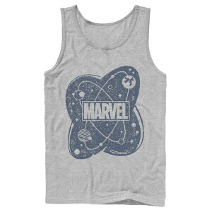�}�[�x�� ���f�B�[�X �g�b�v�X T�V���c ���S Men's Marvel Atom Logo Tank Top Athletic Heather �w�U�[