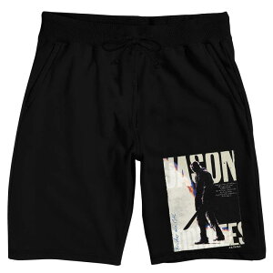 �A�j���L�����N�^�[ ���f�B�[�X �A���_�[�E�F�A �i�C�g�E�F�A �V���[�g�p���c Licensed Character Men's Friday the 13th Jason Pajama Shorts Black �u���b�N