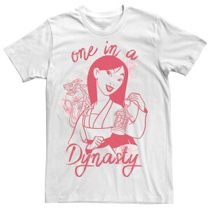 �f�B�Y�j�[ ���f�B�[�X �g�b�v�X T�V���c Disney's Mulan One In A Dynasty Men's Tee White �z���C�g