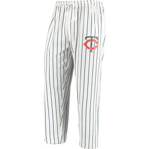 �A���u�����f�b�h ���f�B�[�X �A���_�[�E�F�A �i�C�g�E�F�A Unbranded Men's Conceptsport White/Navy Minnesota Twins Vigor Lounge Pantwn White �z���C�g
