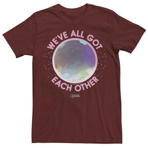 �A�j���L�����N�^�[ ���f�B�[�X �g�b�v�X T�V���c Licensed Character Men's Cartoonetwork Steven Universe We've All Got Each Other Tee Cardinal