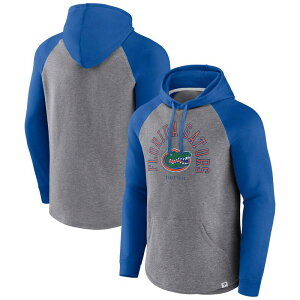 �A���u�����f�b�h ���f�B�[�X �g�b�v�X T�V���c �p�[�J�[ Unbranded Men's Fanatics Branded Royal/Heather Gray Florida Gators Wrap Up Raglan Pullover Hoodie Fld Blue �u���[
