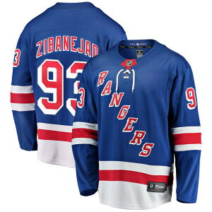 �A���u�����f�b�h ���f�B�[�X �g�b�v�X T�V���c �W���[�W�[ Unbranded Men's Fanatics Branded Mika Zibanejad Blue New York Rangers Home Breakaway Player Jersey Ran Blue �u���[