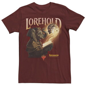 �A�j���L�����N�^�[ ���f�B�[�X �g�b�v�X T�V���c Licensed Character Men's Magic The Gathering Strixhaven Lorehold Portraitee Cardinal