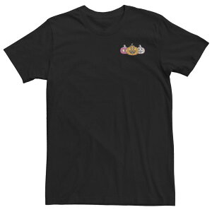 �A�j���L�����N�^�[ ���f�B�[�X �g�b�v�X T�V���c �g�[�� Licensed Character Big & Tall Fortnite Halloween Pumpkin Carving Tee Black �u���b�N