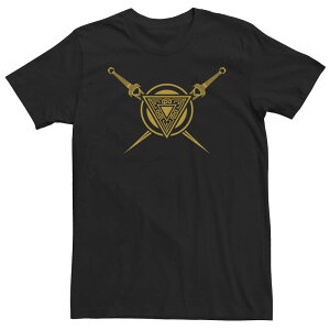 �A�j���L�����N�^�[ ���f�B�[�X �g�b�v�X T�V���c �g�[�� Licensed Character Big & Tall Marvel Thor Love And Thunder Asgard Shield Tee Black �u���b�N