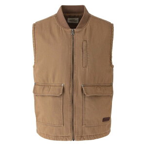 �\���O�b�h ���f�B�[�X �A�E�^�[ �W���P�b�g�E�u���]�� �x�X�g Men's Thorogood Workwear All Year Stone Washerringbone Vest Otter �X�g�[��