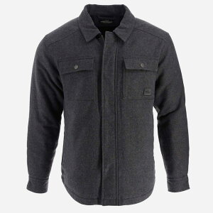 �\���O�b�h ���f�B�[�X �A�E�^�[ �W���P�b�g�E�u���]�� �V���c Men's Thorogood Workwear Merrill Heavyweight Berber Lined Shirt Jacket Charcoal Melange �`���R�[��