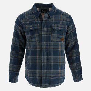 �\���O�b�h ���f�B�[�X �A�E�^�[ �W���P�b�g�E�u���]�� �V���c Men's Thorogood Workwear Merrill Heavyweight Berber Lined Shirt Jacket Heavy Labor Blue Plaid �u���[