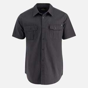 �\���O�b�h ���f�B�[�X �g�b�v�X T�V���c Men's Thorogood Workwear Short Sleeve Utility Button Up Shirt Forged Iron