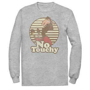 �f�B�Y�j�[ ���f�B�[�X �g�b�v�X T�V���c Disney's Themperor's New Groove Kuzco Llama Men's No Touchy Tee Athletic Heather �w�U�[