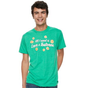 �A�j���L�����N�^�[ ���f�B�[�X �g�b�v�X T�V���c Licensed Character Men's Gonzales Hispanic Heritage Love & Tostones Tee Kelly Heather �w�U�[