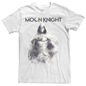 �A�j���L�����N�^�[ ���f�B�[�X �g�b�v�X T�V���c Licensed Character Men's Marvel Moon Knight Fade Away Tee White �z���C�g