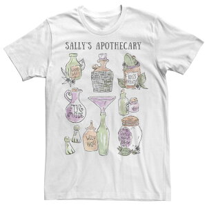 �f�B�Y�j�[ ���f�B�[�X �g�b�v�X T�V���c �O���t�B�b�N Disney's The Nightmare Before Christmas Juniors' Sally's Apothecary Graphic Tee White �z���C�g