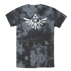 �A�j���L�����N�^�[ ���f�B�[�X �g�b�v�X T�V���c Licensed Character Men's Nintendo Legend Of Zelda Skyward Sword Triumphantriforce Tee Black Charcoal �u���b�N