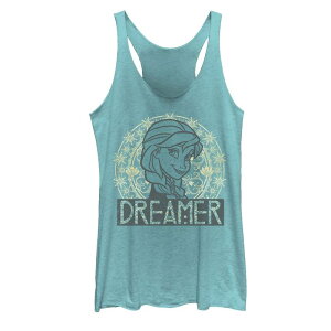 �f�B�Y�j�[ ���f�B�[�X �g�b�v�X T�V���c Disney's Frozen Juniors' Ana Dreamer Tank Top Tahiti Blue �u���[
