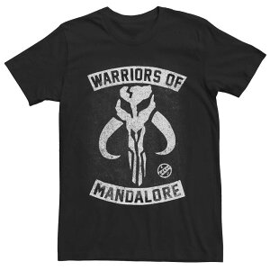 �X�^�[ �E�H�[�Y ���f�B�[�X �g�b�v�X T�V���c ���S Men'star Wars Warriors of Mandalore Clan Skullogo Tee Black �u���b�N