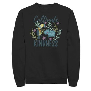 �f�B�Y�j�[ ���f�B�[�X �g�b�v�X T�V���c �X�E�F�b�g�[�� Big & Tall Disney Encanto Cultivate Kindness Distressed Animal Sketch Sweatshirt Black �u���b�N