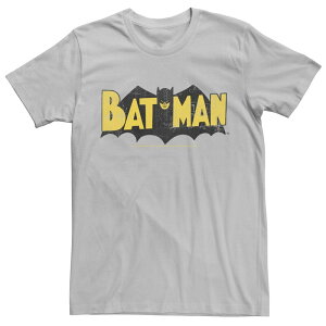 �A�j���L�����N�^�[ ���f�B�[�X �g�b�v�X T�V���c Licensed Character Men's Batman Force Of Good Tee Silver �V���o�[