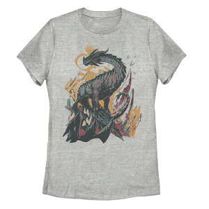 �A�j���L�����N�^�[ ���f�B�[�X �g�b�v�X T�V���c Licensed Character Juniors' Magic: The Gathering Cloudpiercer Tee Athletic Heather �w�U�[