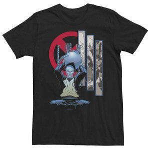 �}�[�x�� ���f�B�[�X �g�b�v�X T�V���c �g�[�� Big & Tall Marvel X-Men Professor X Charles Xavier Tee Black �u���b�N