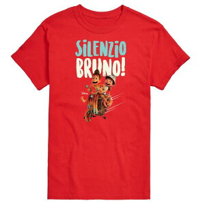�f�B�Y�j�[ �s�N�T�[ ���f�B�[�X �g�b�v�X T�V���c �g�[�� �O���t�B�b�N Disney / Pixar's Luca Big & Tall Silenzio Bruno Graphic Tee Red ���b�h