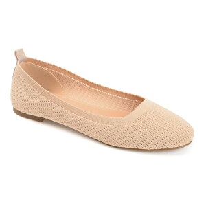 【送料無料】 ジュルネ コレクション レディース サンダル シューズ Journee Collection Maryann Tru Comfort Foam Women's Flats Beige