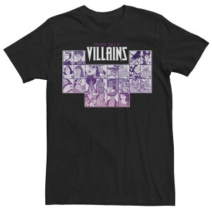 �f�B�Y�j�[ ���f�B�[�X �g�b�v�X T�V���c Disney's Villains Periodic Table Of Villains Men's Tee Black �u���b�N