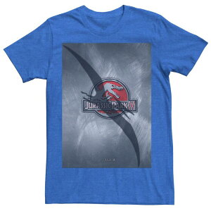 �A�j���L�����N�^�[ ���f�B�[�X �g�b�v�X T�V���c Licensed Character Men's Jurassic Park 3 Movie Poster Pterodactyl Tee Royal Heather �w�U�[