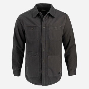 �\���O�b�h ���f�B�[�X �A�E�^�[ �W���P�b�g�E�u���]�� �V���c Men's Thorogood Workwear Crafted Herringbone Utility Shirt Jacketarmac