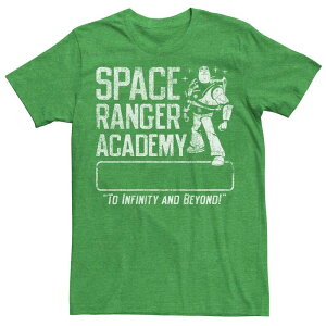 �f�B�Y�j�[ �s�N�T�[ ���f�B�[�X �g�b�v�X T�V���c Disney / Pixar's Toy Story Buzz Lightyear Men'space Ranger Academy Name Tee Kelly Heather �w�U�[