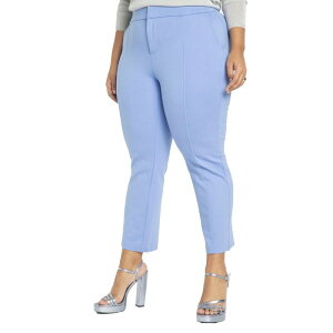 �G���N�C ���f�B�[�X �{�g���X �J�W���A���p���c �v���X�T�C�Y �v�` ELOQUII Women's Plusize Petite The Ultimate Stretch Slim Leg Pant Cornflower Blue �u���[