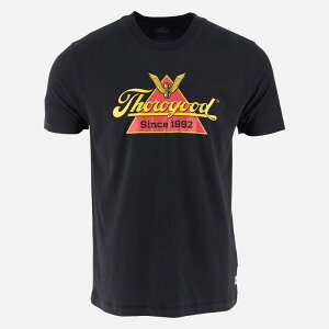 �\���O�b�h ���f�B�[�X �g�b�v�X T�V���c ���S Men's Thorogood Workwear Classic Logo Short Sleeve T-Shirt Black �u���b�N