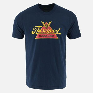 �\���O�b�h ���f�B�[�X �g�b�v�X T�V���c ���S Men's Thorogood Workwear Classic Logo Short Sleeve T-Shirt Pageant Blue �u���[